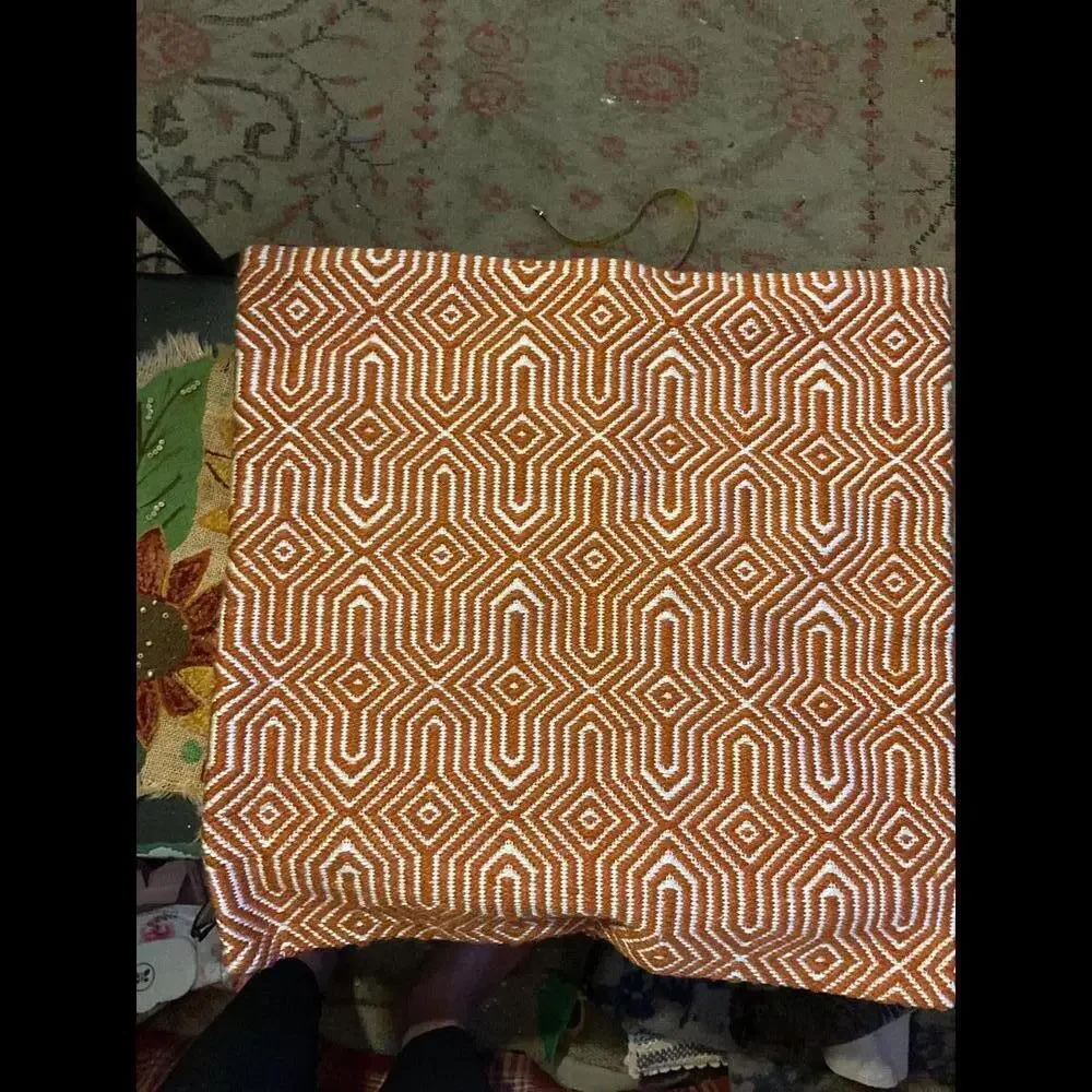 Loloi Handwoven Geometric Pattern Textile Pillow Cover